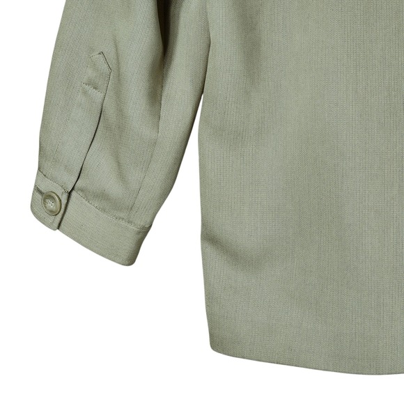 Lineage Mens XL Button Up Blazer Jacket Beige Made in‎ Turkey Preppy Lightweight - Picture 11 of 12